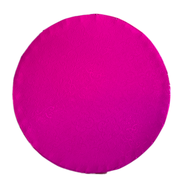 Base Alta Redonda Ø30cm- Fucsia
